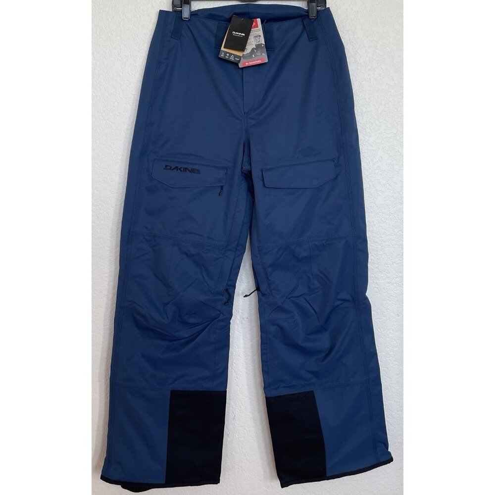 DAKINE Ski Snow Pants Womens Size Small Blue Snowboarding Winter Reach Insulated
